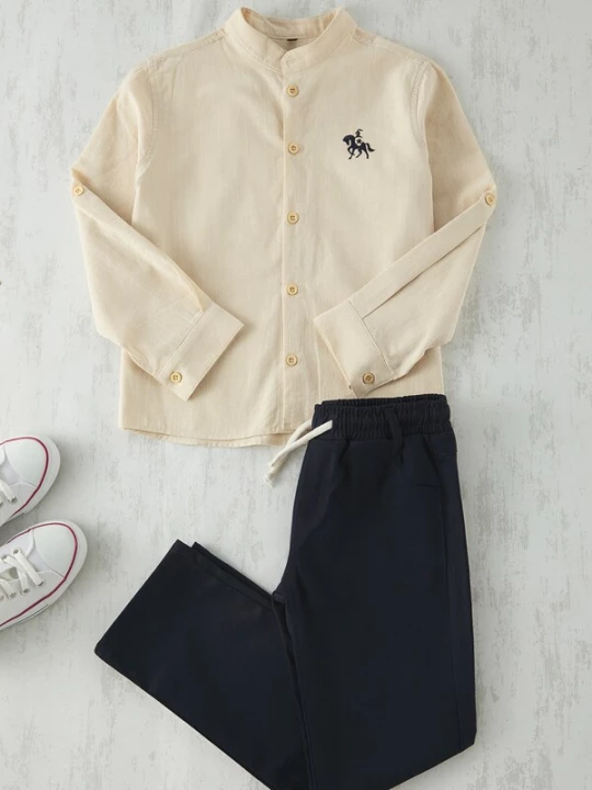 Foto van product Trendyol Set ecru / navy