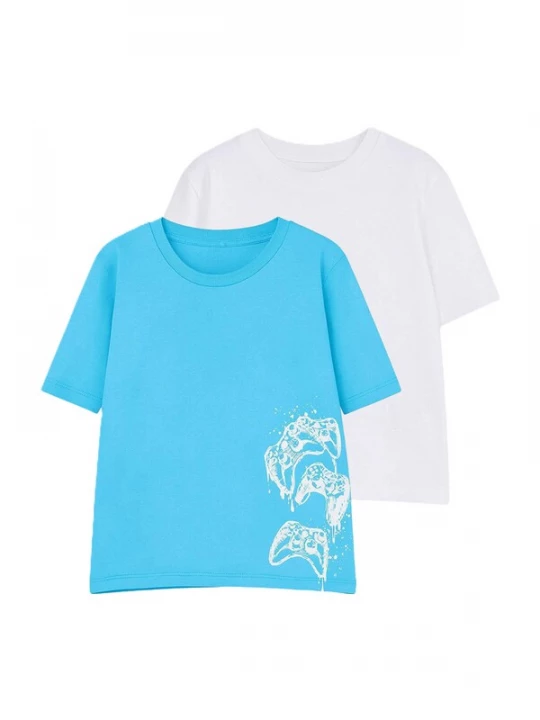 Foto van product Trendyol Shirt azuur / wit