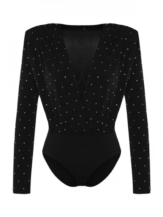 Foto van product Trendyol Shirt body zwart / wit