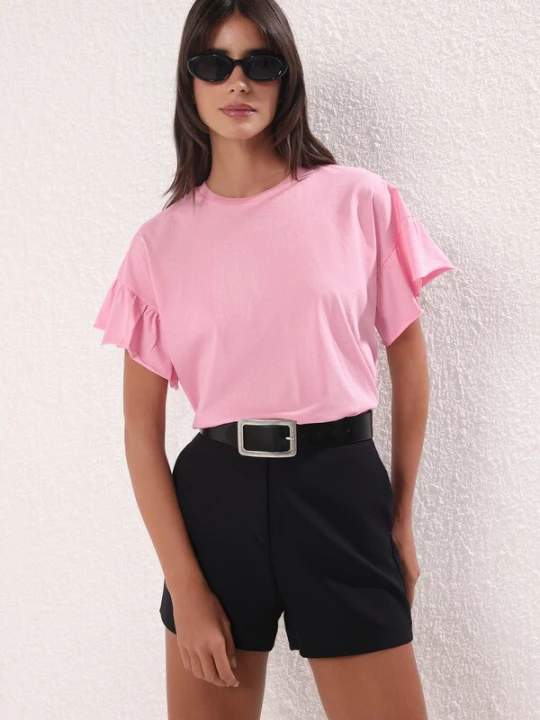 Foto van product Trendyol Shirt lichtroze