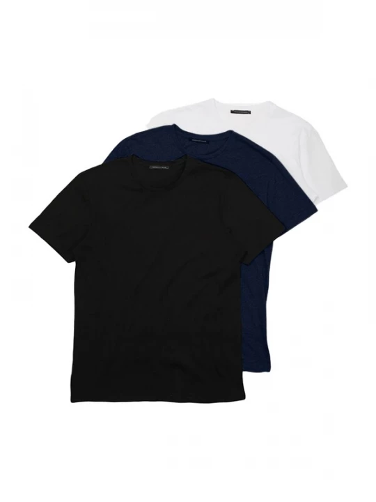 Foto van product Trendyol Shirt navy / zwart / wit