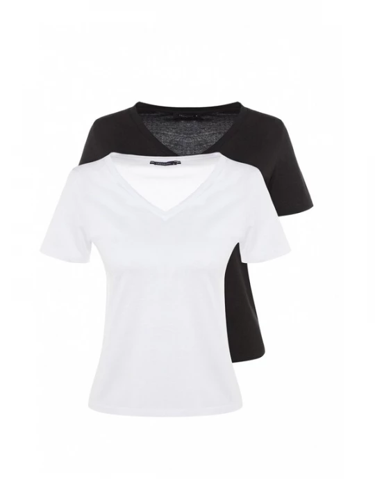 Foto van product Trendyol Shirt zwart / wit
