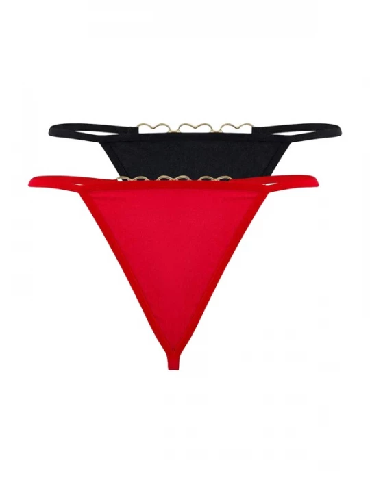 Foto van product Trendyol String rood / zwart