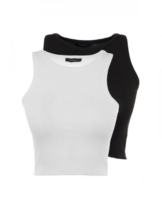 Foto van product Trendyol Top zwart / wit