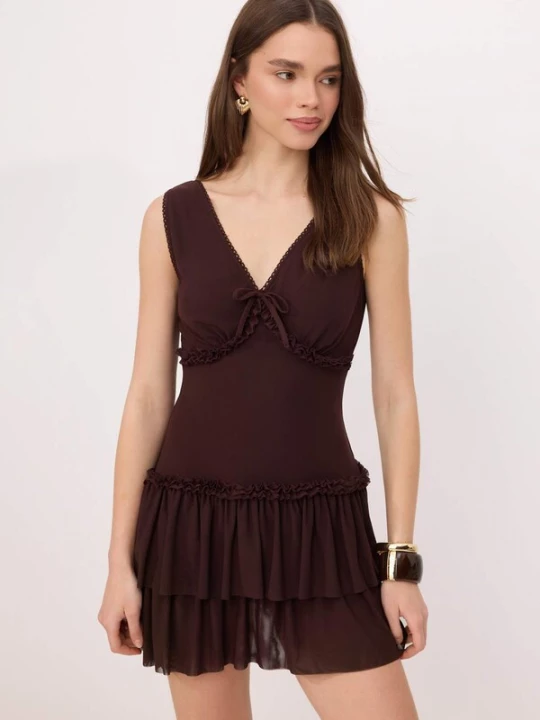 Foto van product Trendyol Zomerjurk donkerbruin