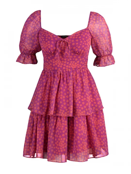 Foto van product Trendyol Zomerjurk mandarijn / magenta