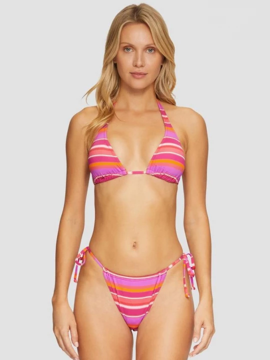 Foto van product Triangel-bikinitop met gestreepte look s.Oliver roze
