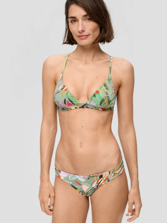 Foto van product Triangelbikinitop met bloemenmotief s.Oliver