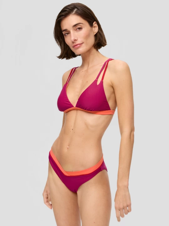 Foto van product Triangelbikinitop met colour blocks s.Oliver