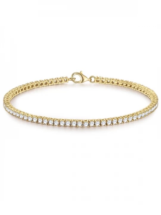 Foto van product Trilani Armband goudgeel / zilver