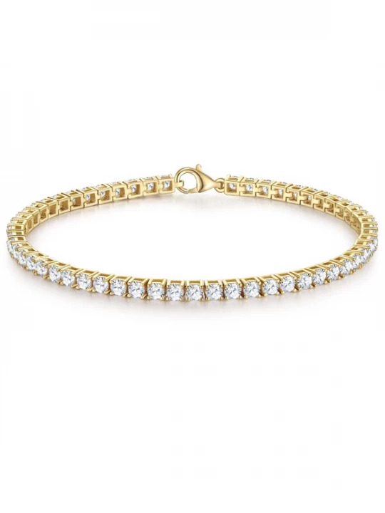 Foto van product Trilani Armband goudgeel / zilver