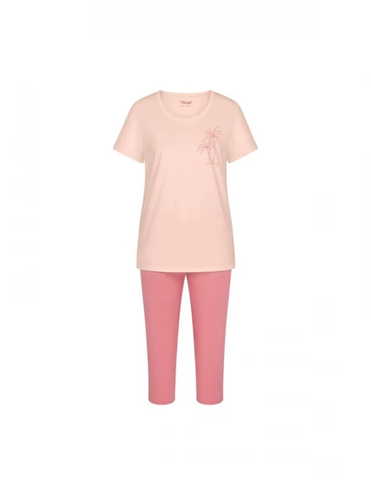 Foto van product TRIUMPH Pyjama ' Red Label Sets PK Capri ' lichtoranje / pink