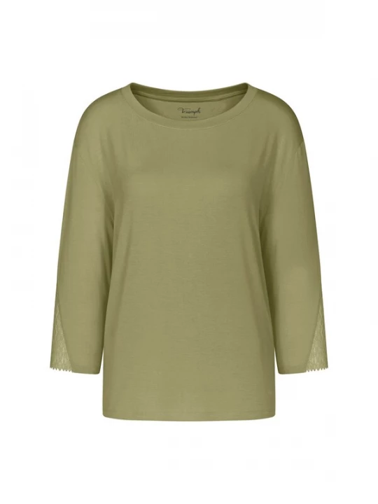 Foto van product TRIUMPH Shirt 'Aura Spotlight' kaki / olijfgroen