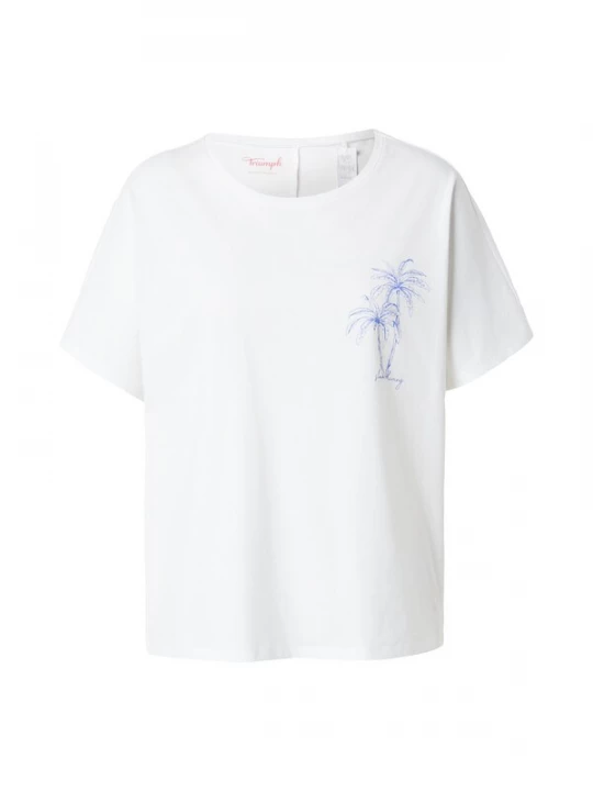 Foto van product TRIUMPH Shirt 'Mix & Match' blauw / wit