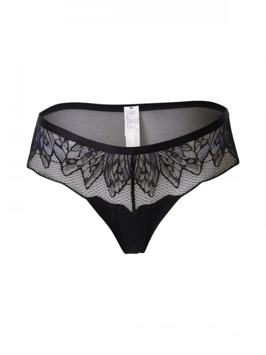 Foto van product TRIUMPH Slip 'Crazy Stupid Love' royal blue / koningsblauw / zwart