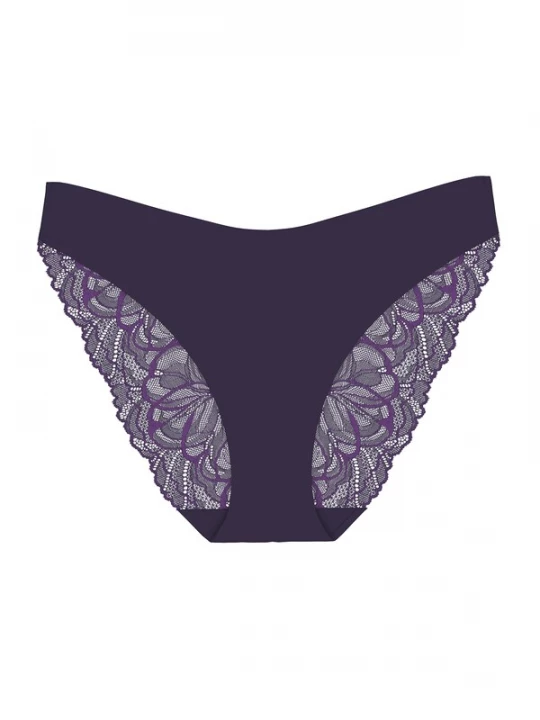 Foto van product TRIUMPH Slip ' Red Label Body Make-Up Illusion Lace ' donkerblauw / lila