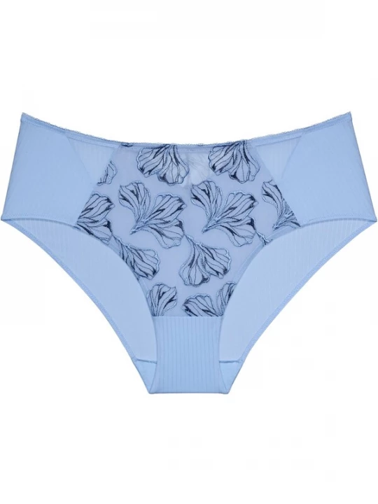 Foto van product TRIUMPH Slip ' Wild Iris Florale Maxi ' lichtblauw