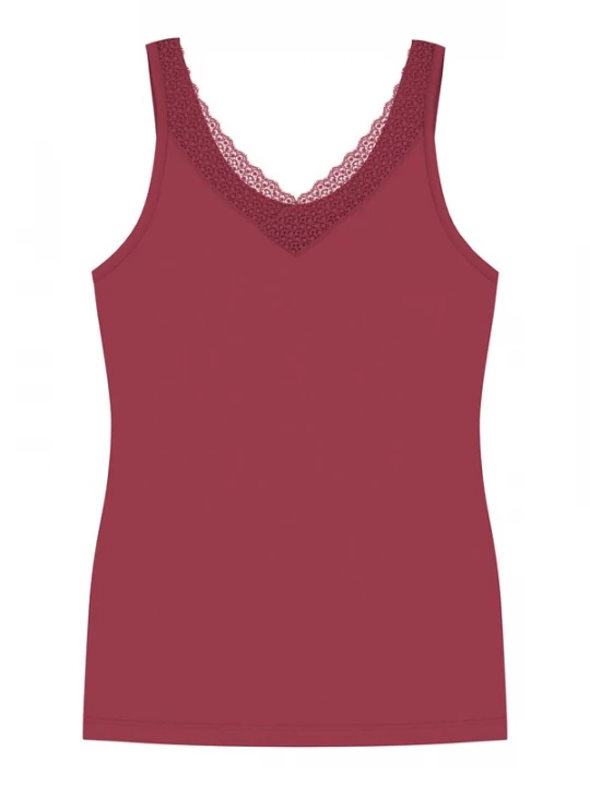 Foto van product TRIUMPH Top ' Red Label Feel of Modal ' donkerrood
