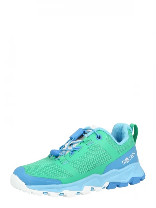 Foto van product TROLLKIDS Sneakers 'Sandefjord Hiker XT' turquoise / lichtblauw / wit