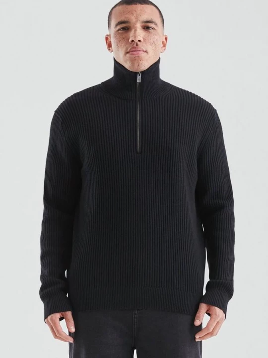 Foto van product Troyer met kasjmier QS zwart