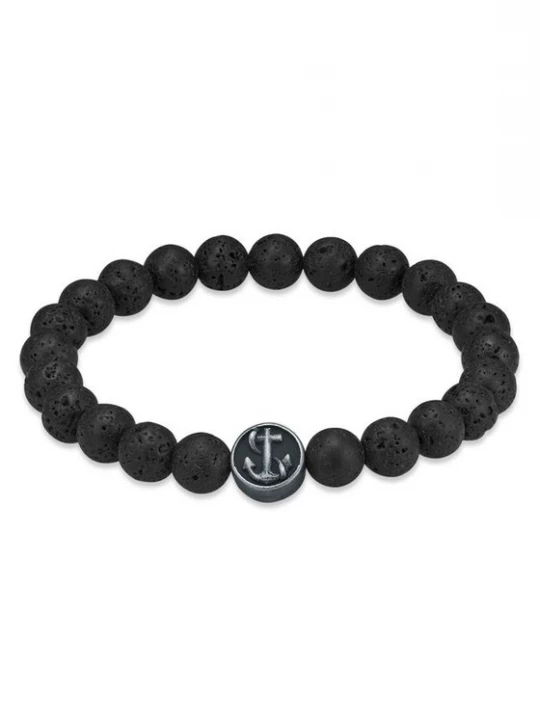 Foto van product True Rebels Armband antraciet