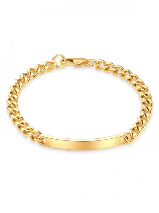 Foto van product True Rebels Armband goudgeel