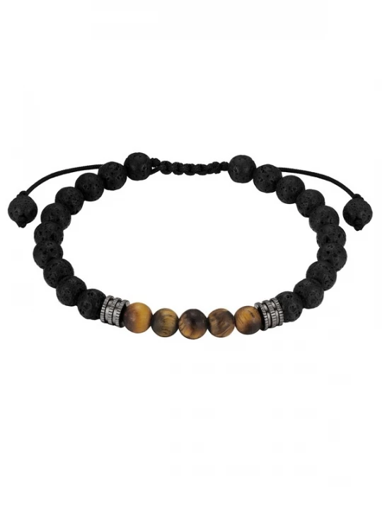 Foto van product True Rebels Armband pueblo / zwart