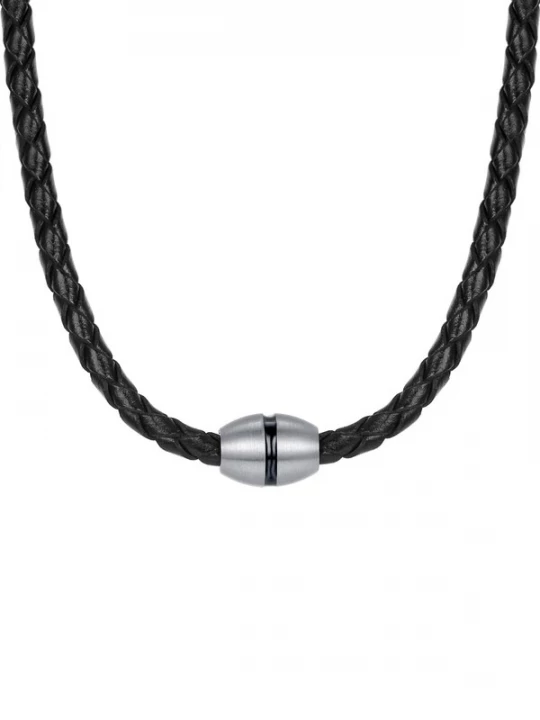 Foto van product True Rebels Ketting zwart / zilver