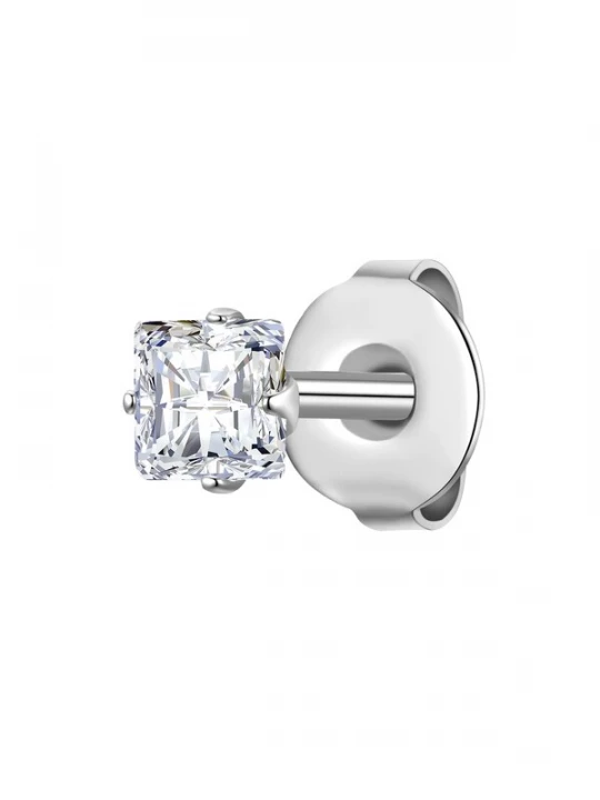 Foto van product True Rebels Oorbel zilver / transparant