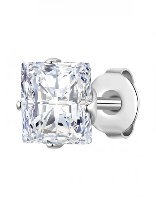 Foto van product True Rebels Oorbel zilver / transparant
