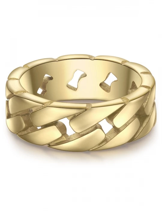 Foto van product True Rebels Ring goudgeel
