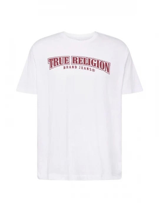 Foto van product True Religion Shirt bloedrood / wit