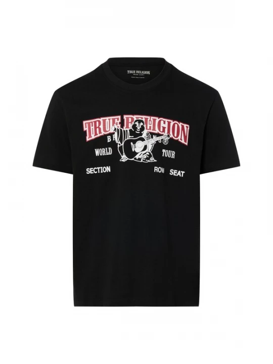 Foto van product True Religion Shirt rood / zwart / wit