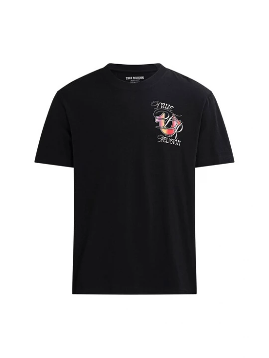 Foto van product True Religion Shirt rosa / rood / zwart