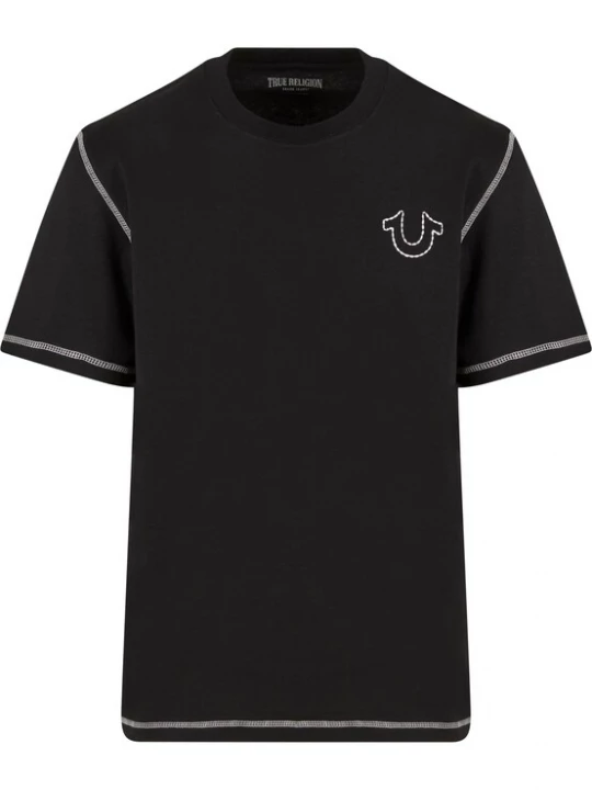 Foto van product True Religion Shirt zwart / wit