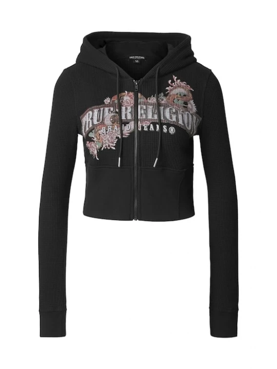 Foto van product True Religion Sweatvest groen / rosa / zwart / wit