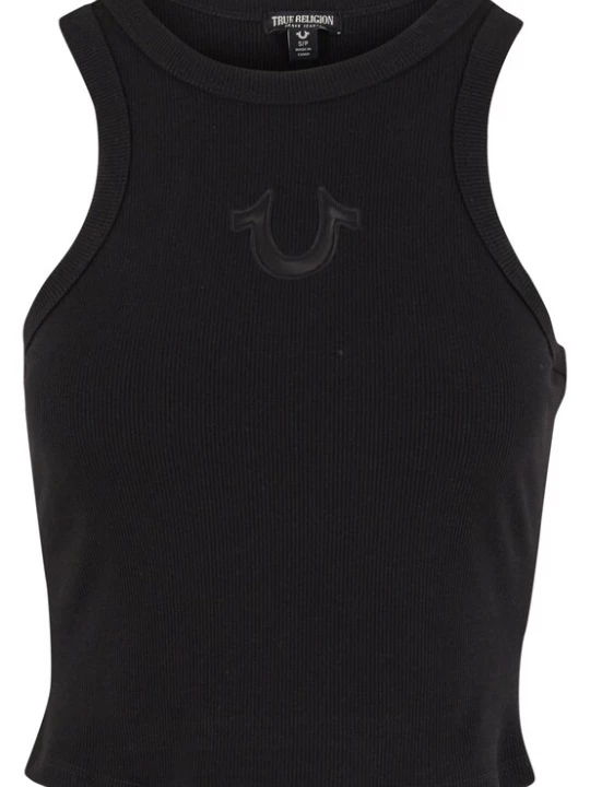 Foto van product True Religion Top 'Horseshoe' zwart
