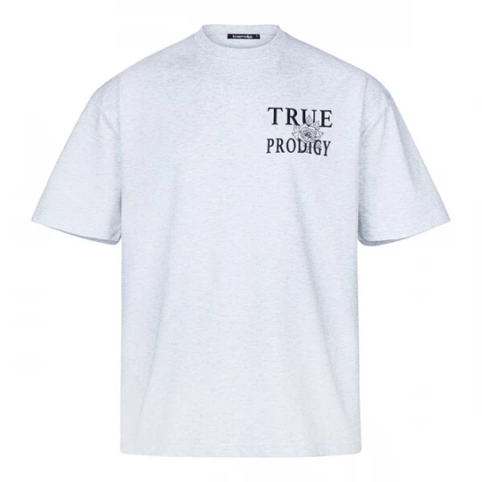 Foto van product trueprodigy Shirt 'Alex F' grijs gemêleerd