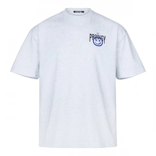 Foto van product trueprodigy Shirt 'Hajin F' grijs gemêleerd