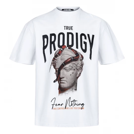 Foto van product trueprodigy Shirt 'Jamie' grijs / zwart / wit
