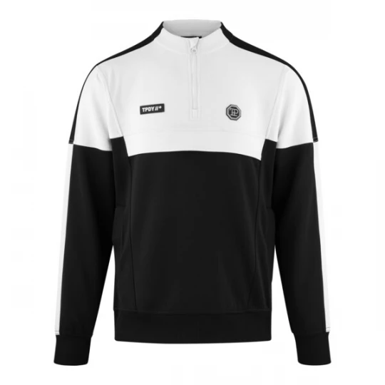 Foto van product trueprodigy Sweatshirt 'Owen' zwart / wit