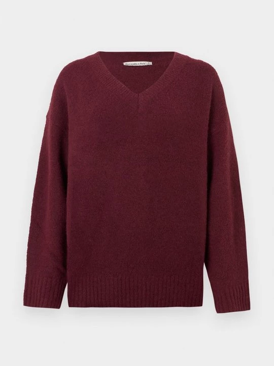 Foto van product Trui Abercrombie & Fitch donkerrood