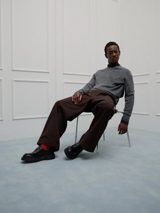 Foto van product Trui Boss grijs