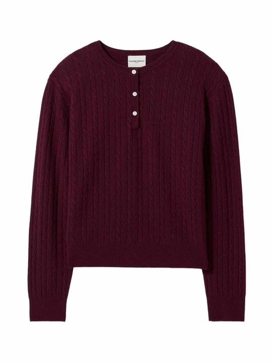 Foto van product Trui CLAUDIE PIERLOT bordeauxrood
