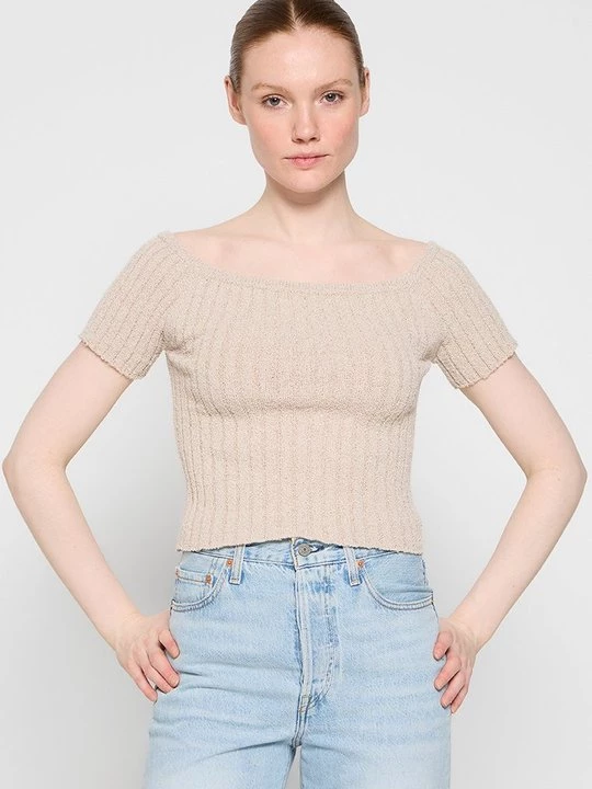 Foto van product Trui Envii zandkleur