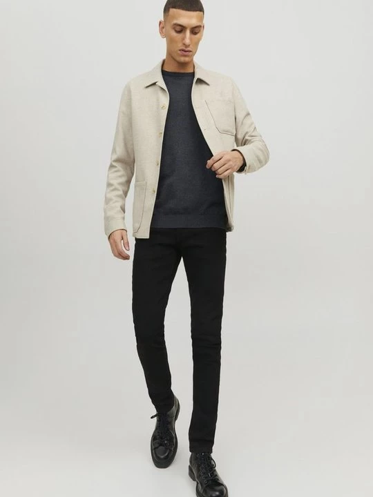 Foto van product Trui Jack&Jones donkergrijs gemêleerd