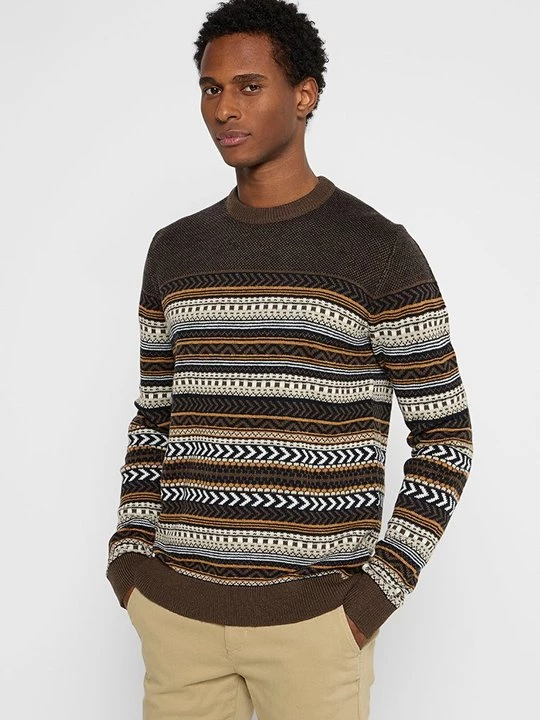 Foto van product Trui lindbergh bruin