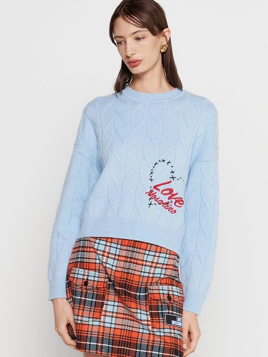 Foto van product Trui LOVE MOSCHINO blauw