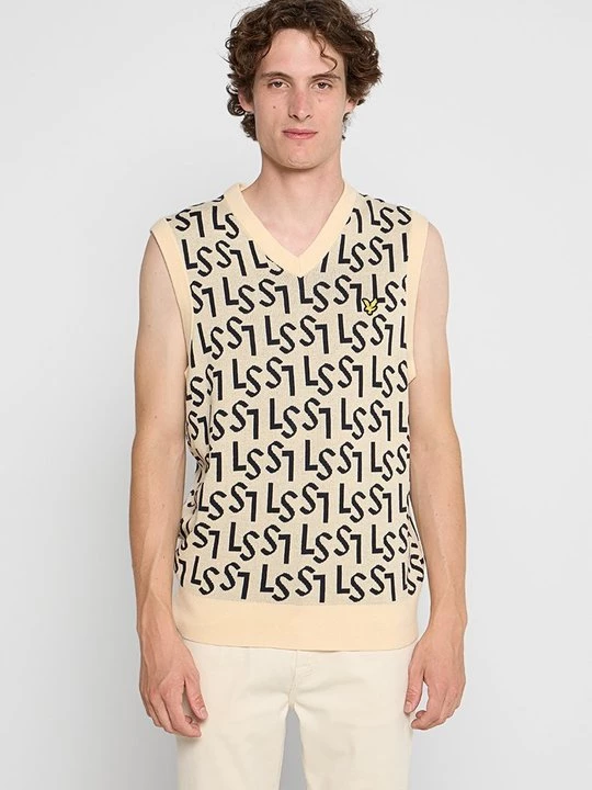 Foto van product Trui Lyle & Scott zandkleur