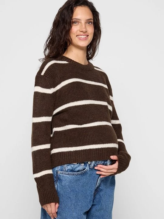 Foto van product Trui Mamalicious bruin
